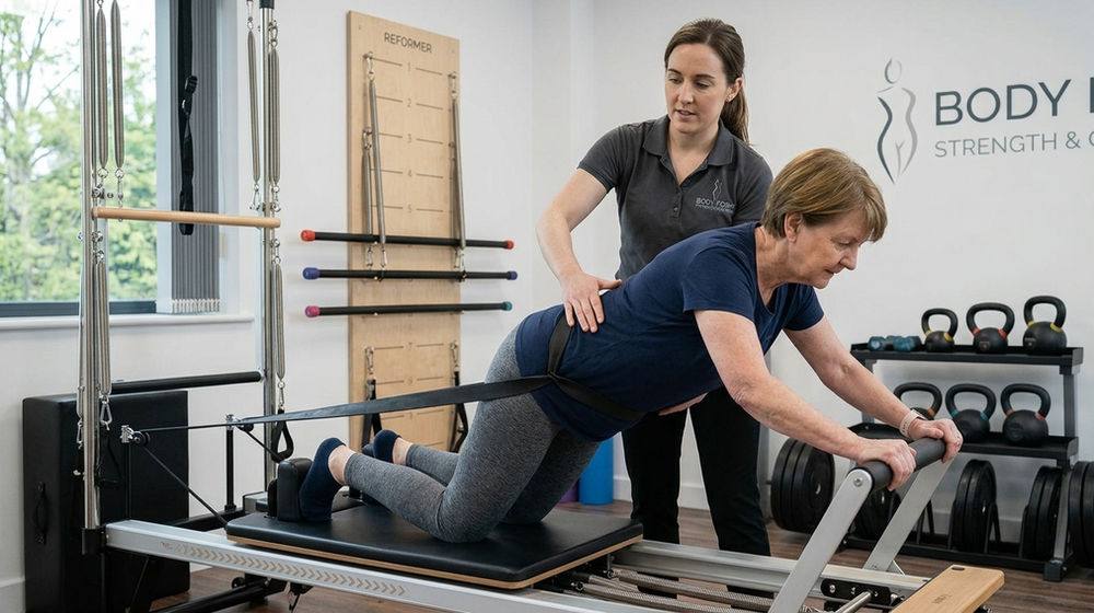 Cover image: mechanical tension strength pilates 1