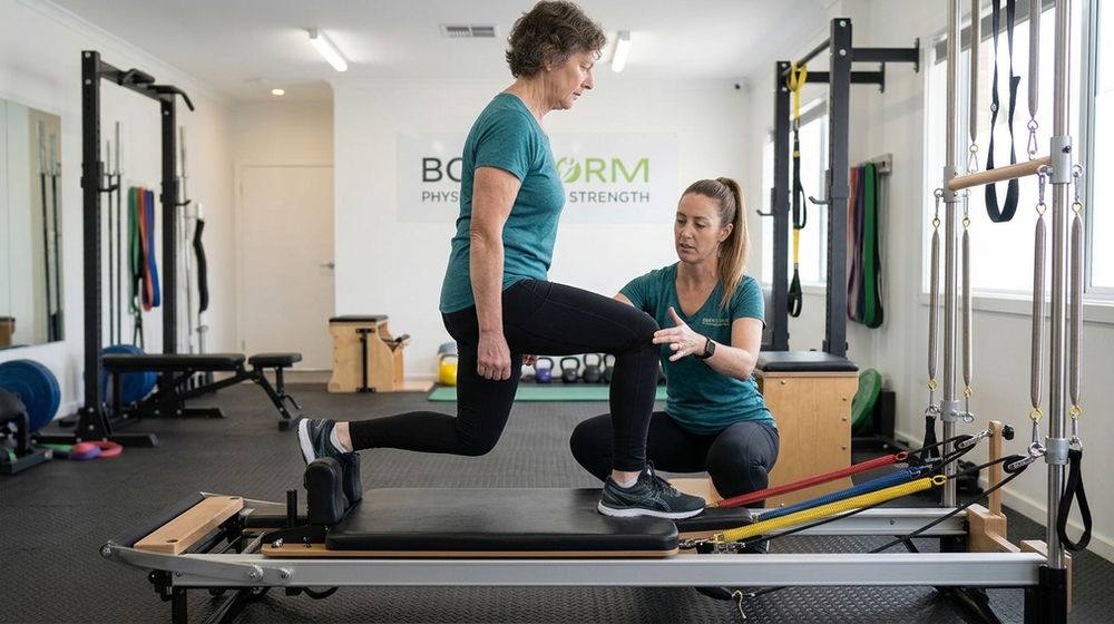 Cover image: pilates movement compensation under load