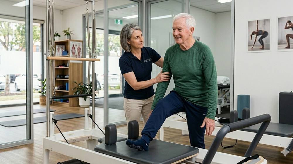 Cover image: teaching pilates clients with osteoporosis