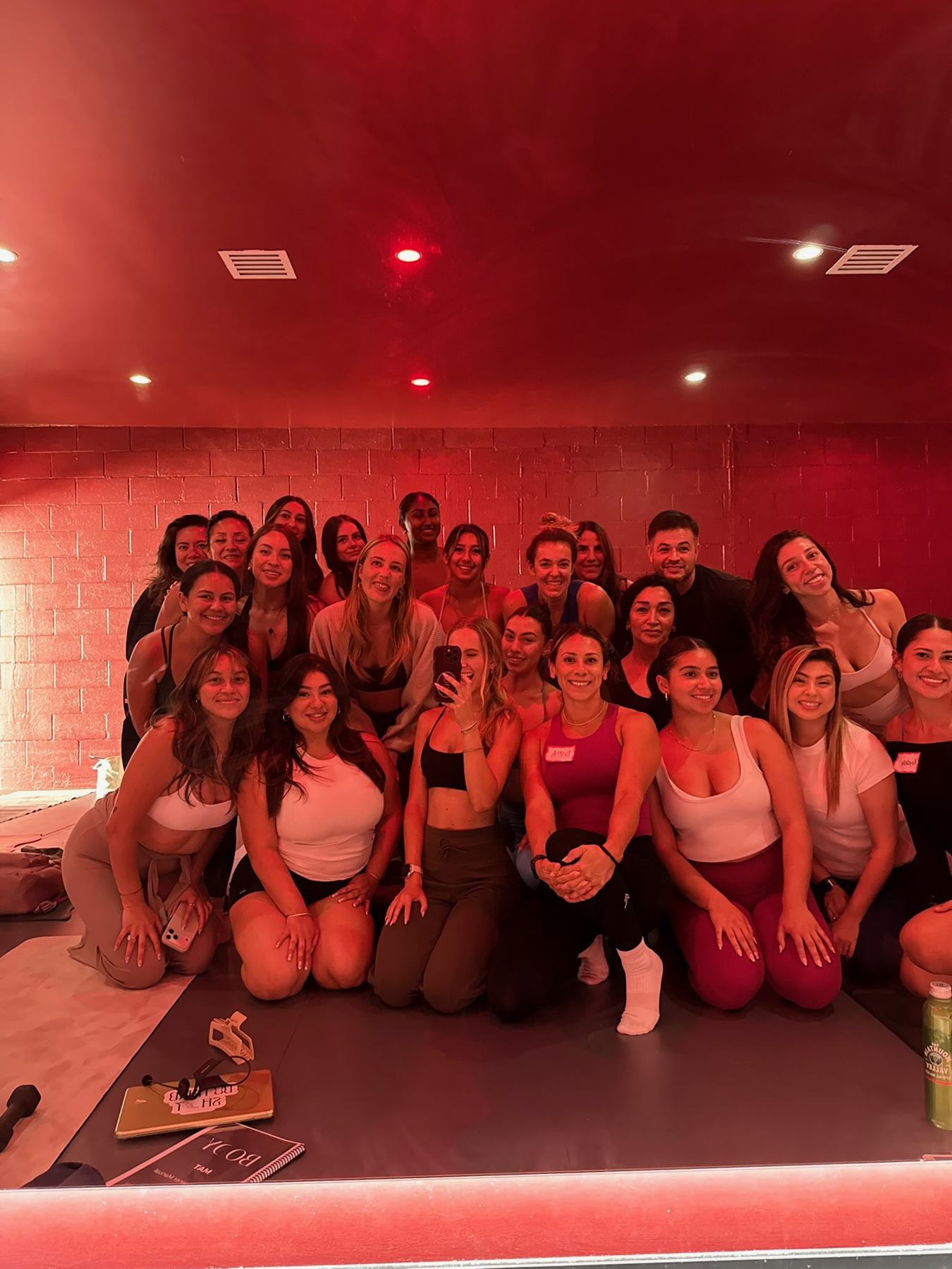 Body Form Education students at a practical intake