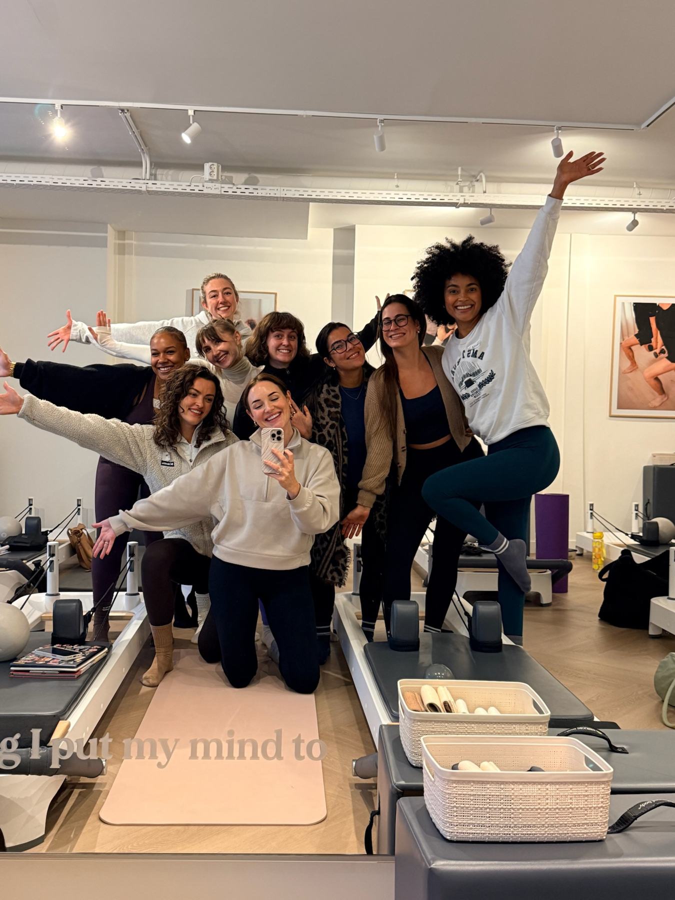 Body Form Education students at a practical intake