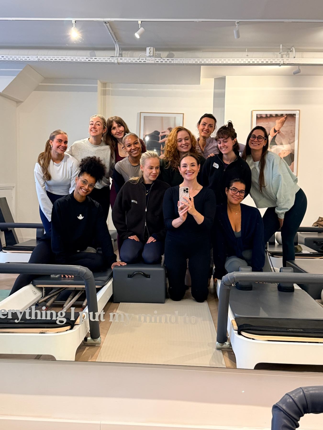 Body Form Education students at a practical intake